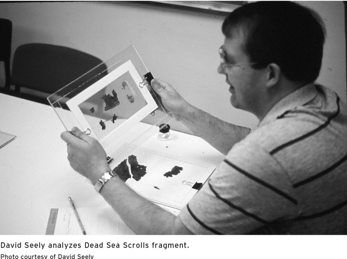 David Seely analyzes Dead Sea Scrolls fragment