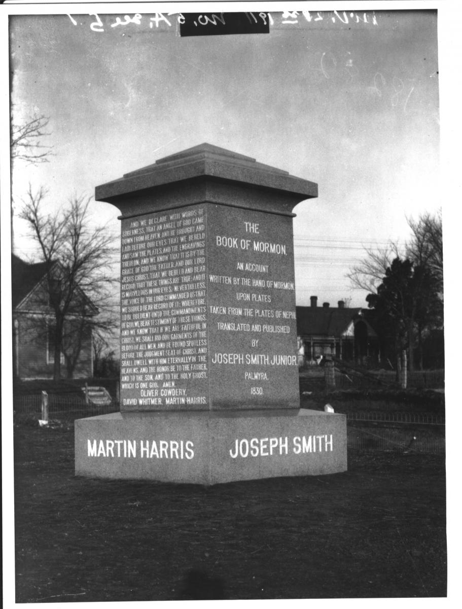 "Three Witnesses Monument, November 21, 1911"
