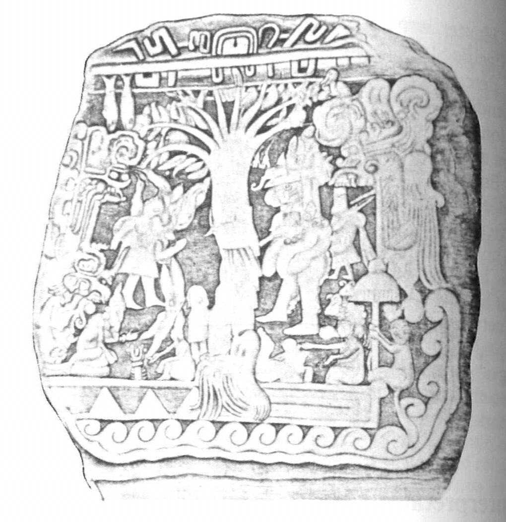 drawing of stela 5