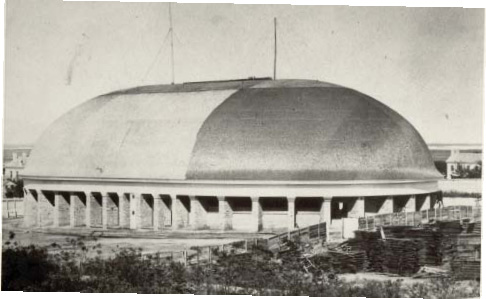 Tabernacle roof covering