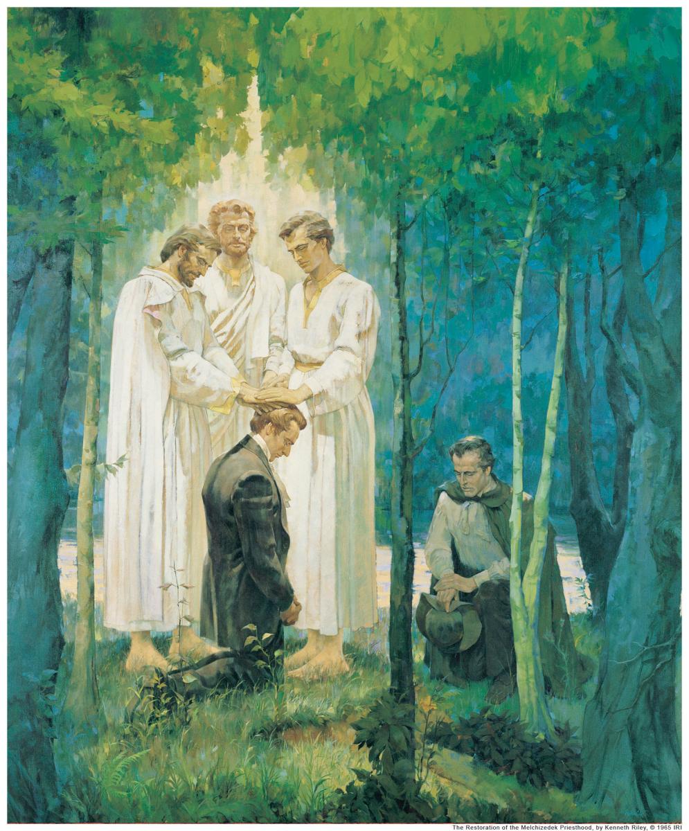 Joseph Smith Receives the Priesthood