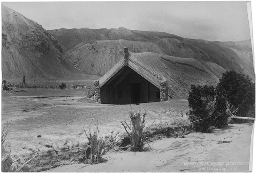 Hinemihi meetinghouse at Te Wairoa