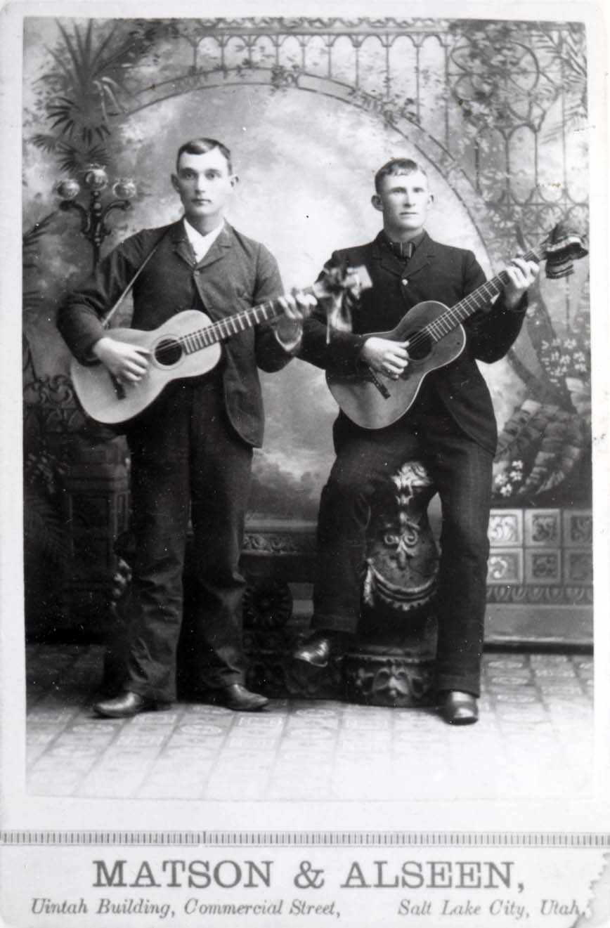 men with guitars