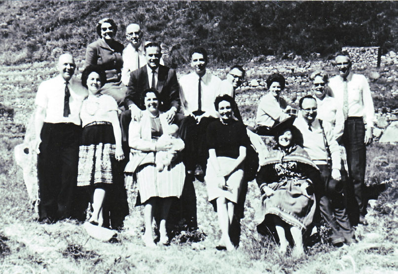 Mission presidents and wives at Machu Picchu, June 28, 1962.