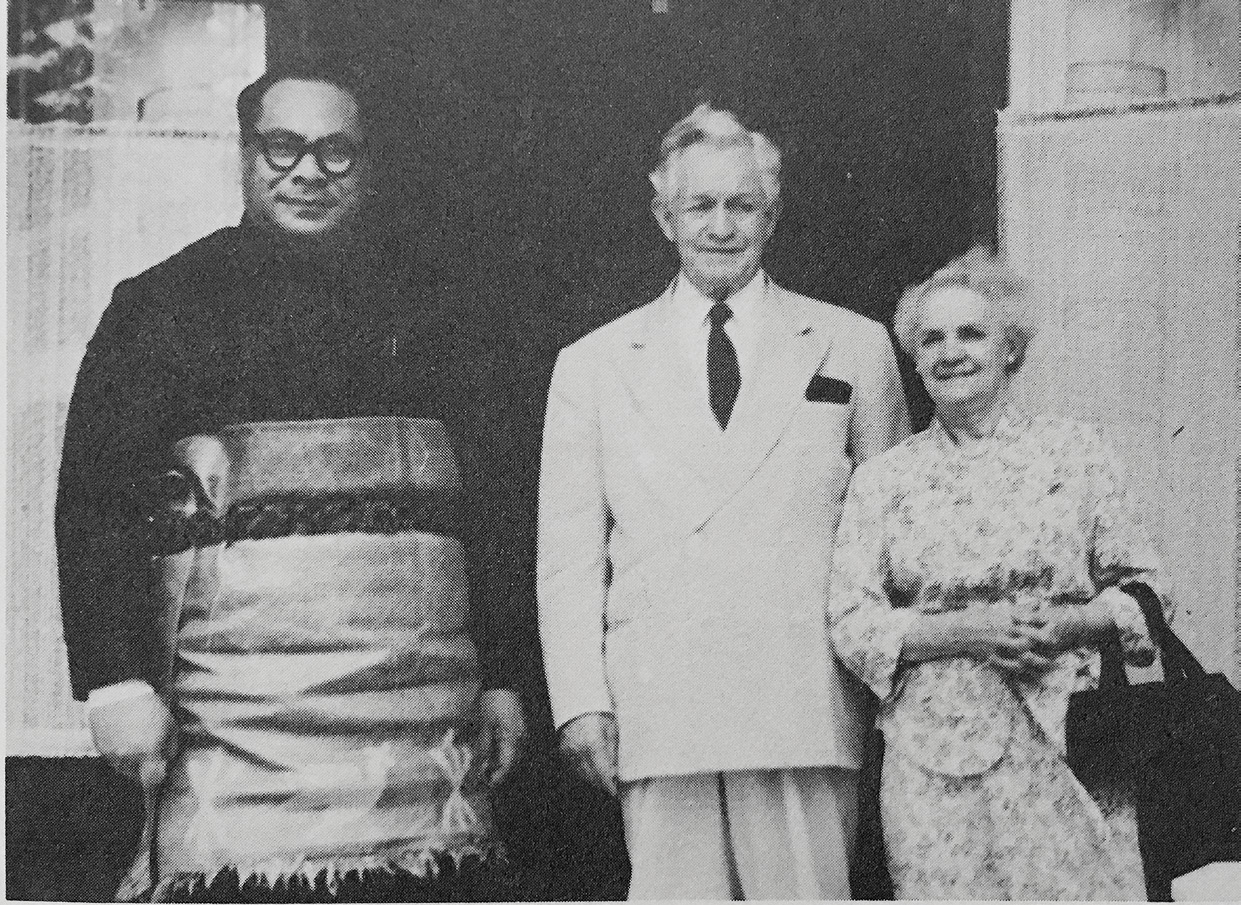 Crown Prince Tungi with President and Sister McKay. Lela Dalton collection courtesy of Eric Shumway.