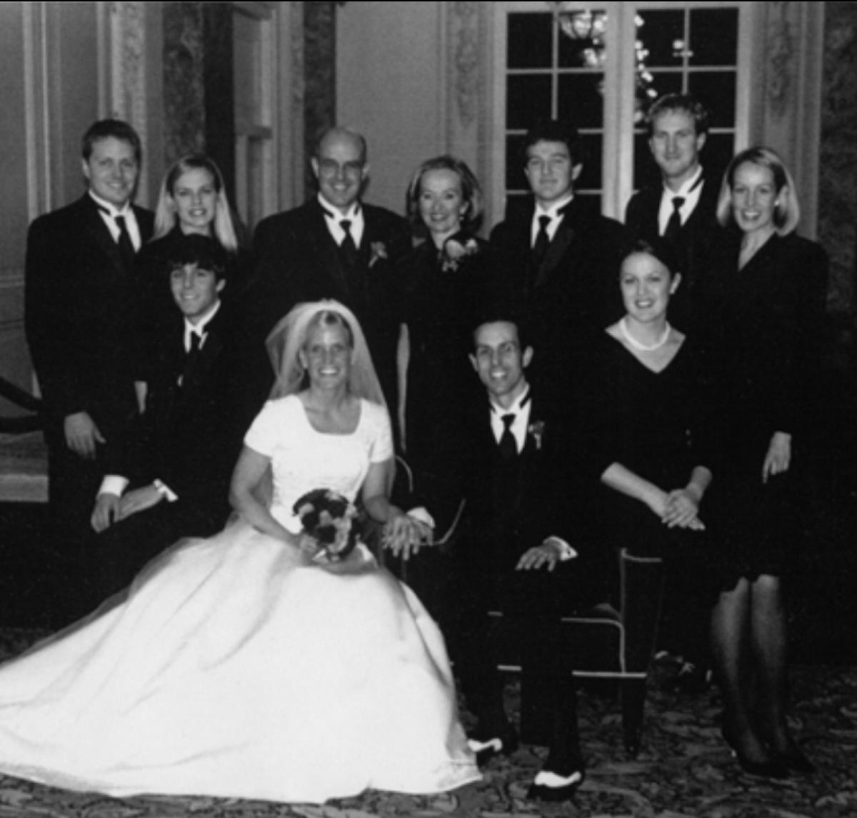 Wedding Photo of Elder L. Whitney Clayton and Kathy Clayton