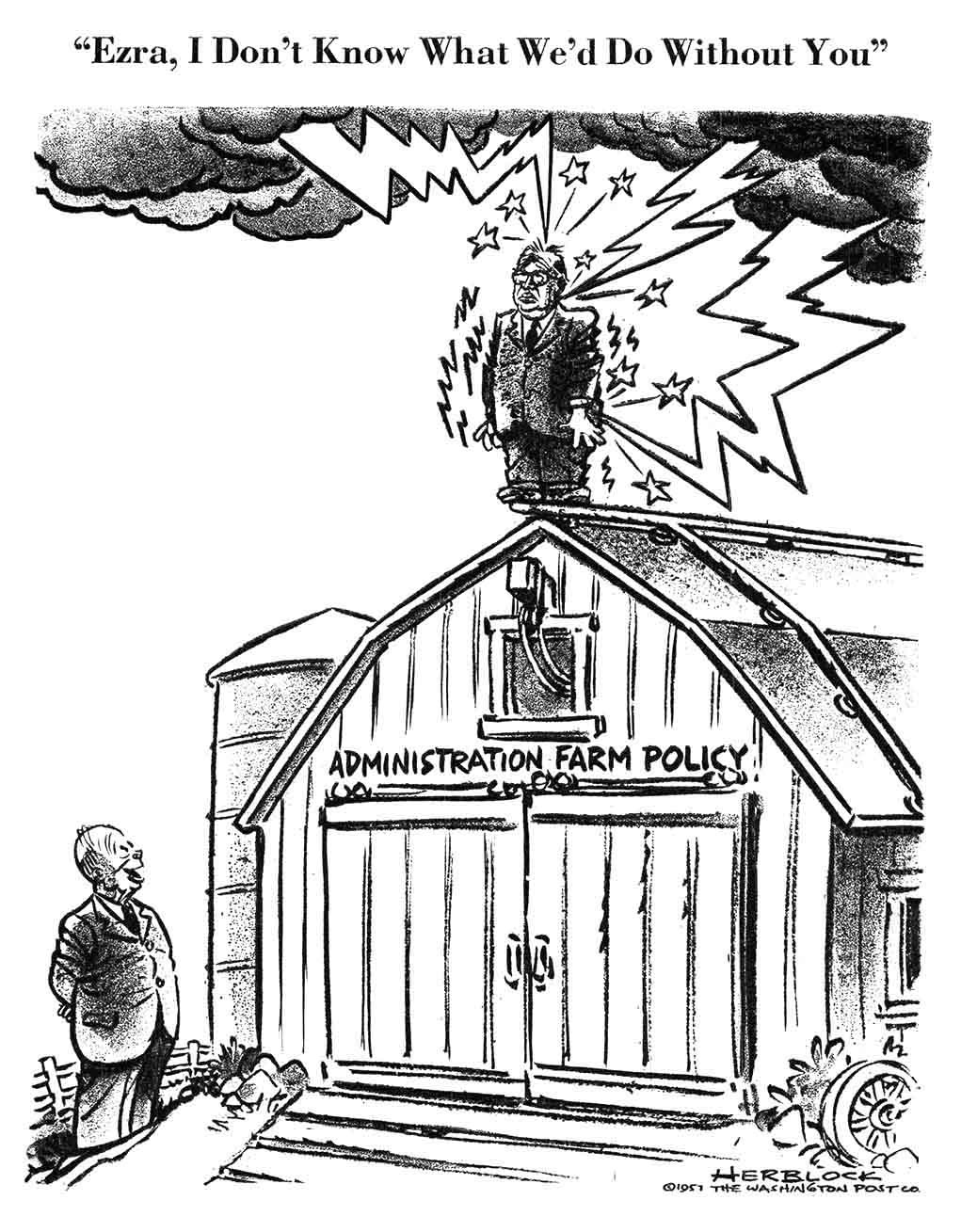 A 1957 Herblock Cartoon, © The Herb Block Foundation.