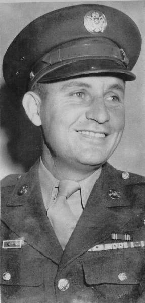 portrait of orland kay hamblin in uniform