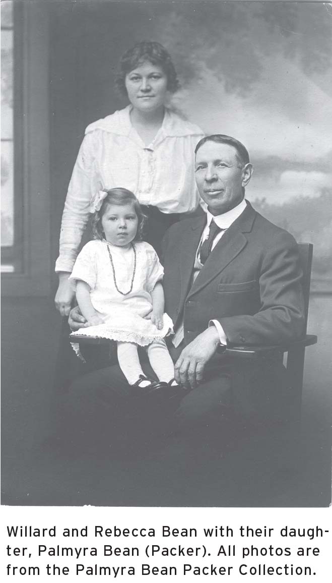 Willard and Rebecca Bean with their daughter