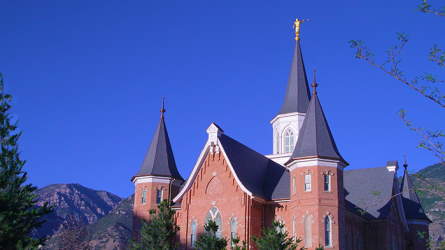 Spires of the Provo City Center Temple