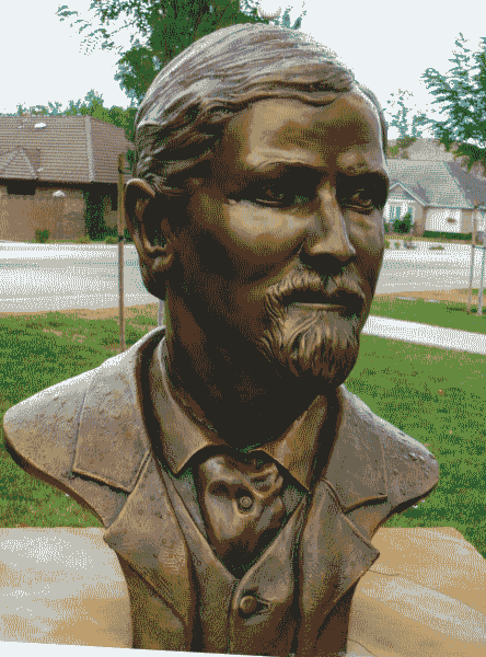 Bust of Thomas Rowell Leavitt