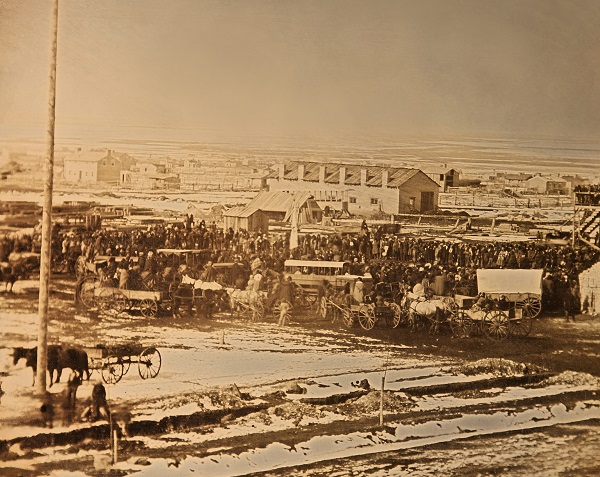 Salt Lake Temple cornerstone ceremony