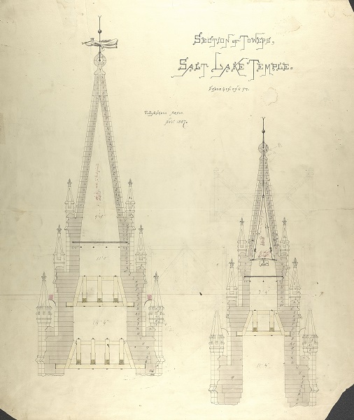Salt Lake Towers drawing
