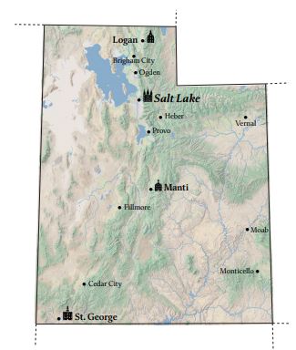4 temples dedicated during the 19th century
