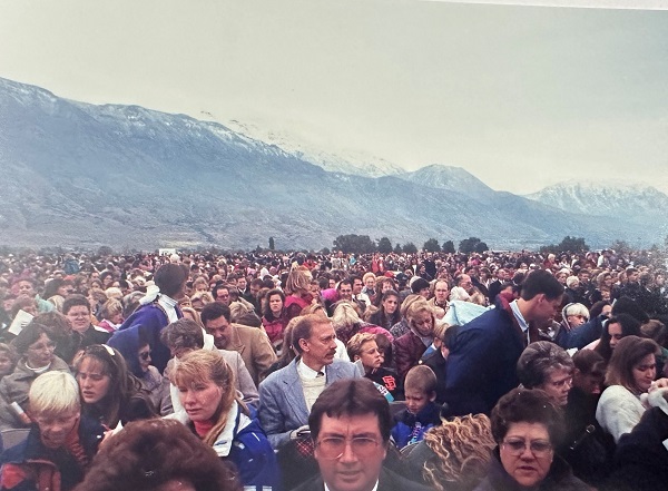 mount timpanogos groundbreaking service