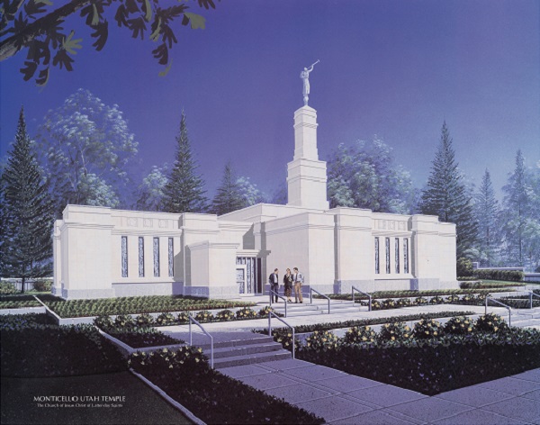 rendering of small temple