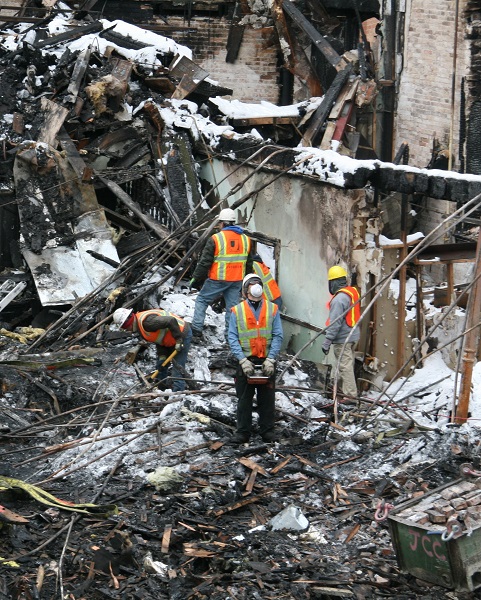 provo debris