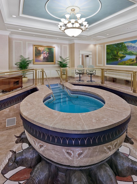 brigham city baptismal font