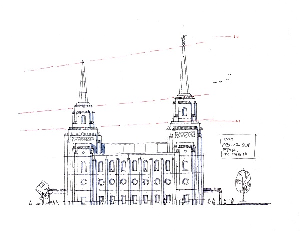 brigham city utah temple design