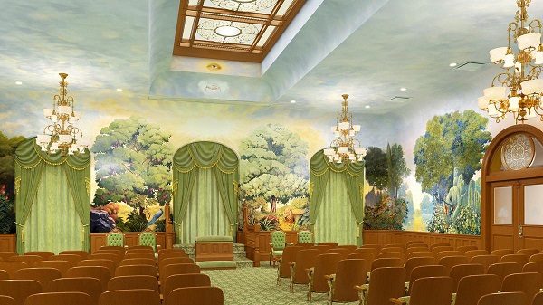 rendering of the salt lake temple garden room