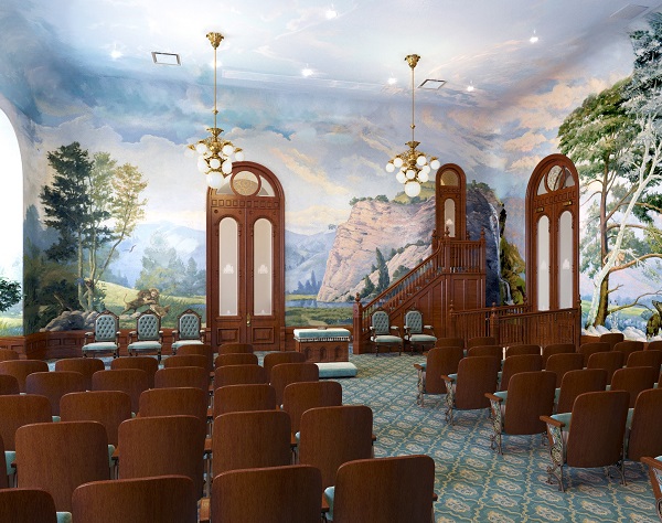 rendering of the salt lake temple world room