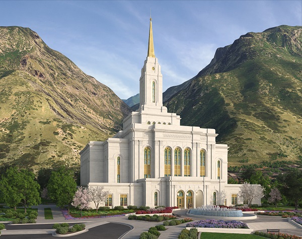 rendering of the provo temple