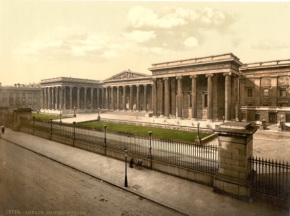 british museum london, 1890