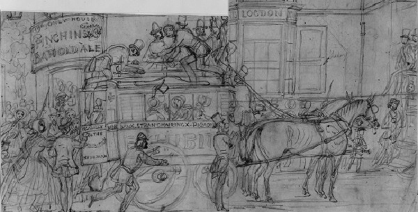 omnibus, mid-nineteenth-century