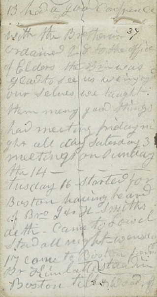 notation of joseph's death