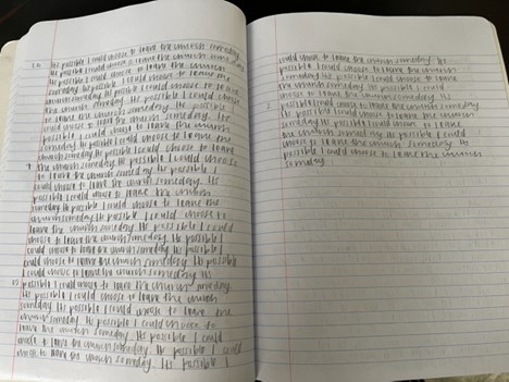 another example of writing exposure