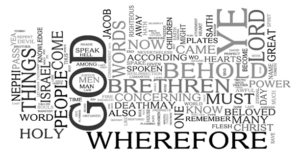 Alma's word cloud