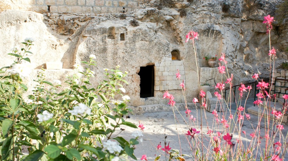 photo of the garden tomb