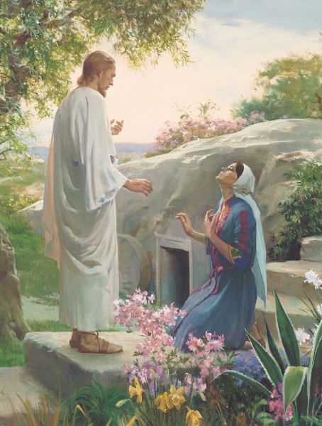 mary and the resurrected lord, by harry anderson