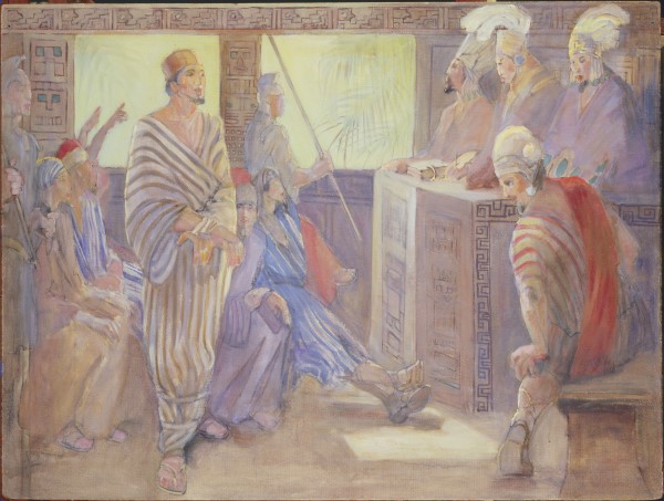Painting of Abinadi