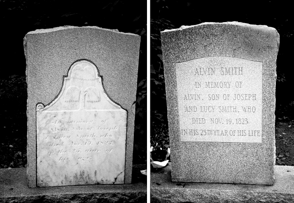 Alvin Smith's gravestone