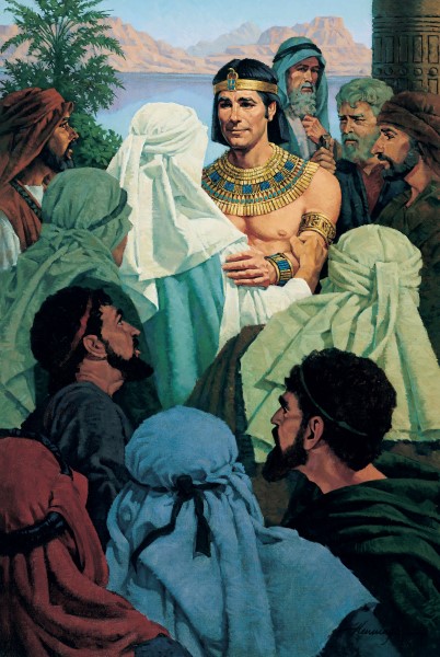 Joseph with his brothers