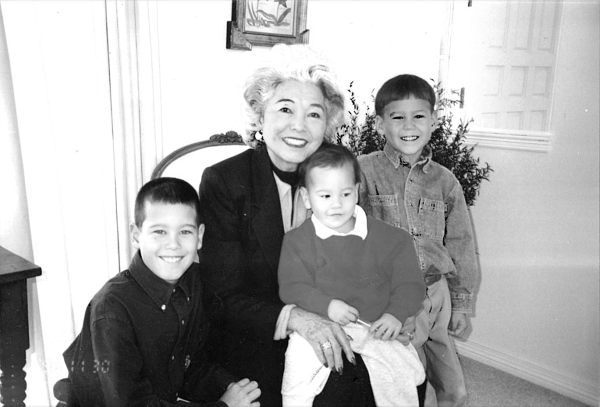 Photo of Chieko's family
