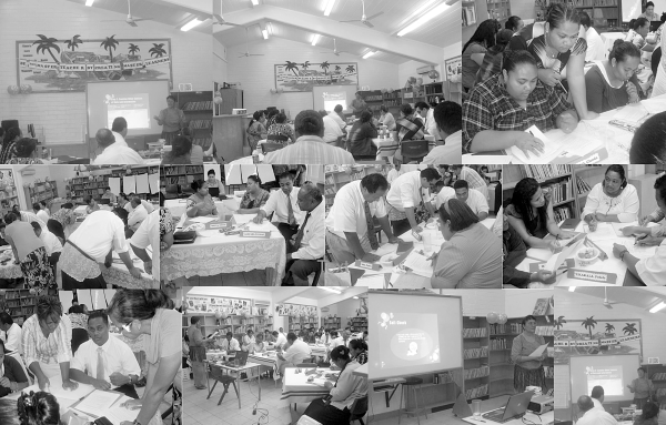 Collage of Mele training teachers