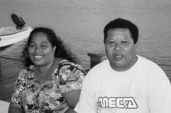 Tasiana Walter Wolbert and her husband, Rendi Wolbert