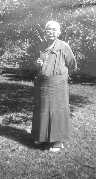 Photo of Tsune Nachie at eighty-three years old