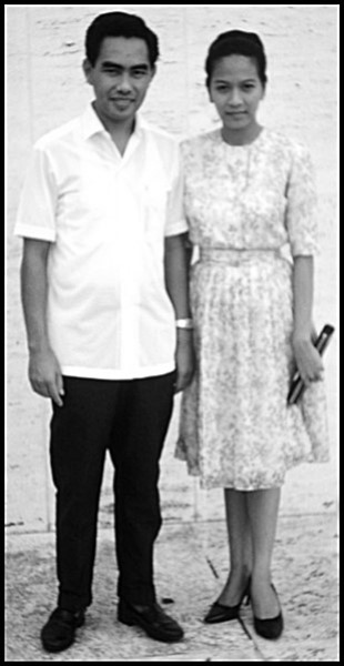 Josefina and Rufino as new converts