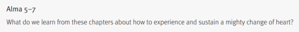 Search question based on Alma 5–7