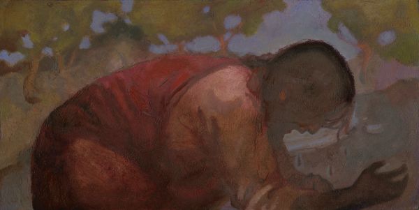 Christ praying in Gethsemane