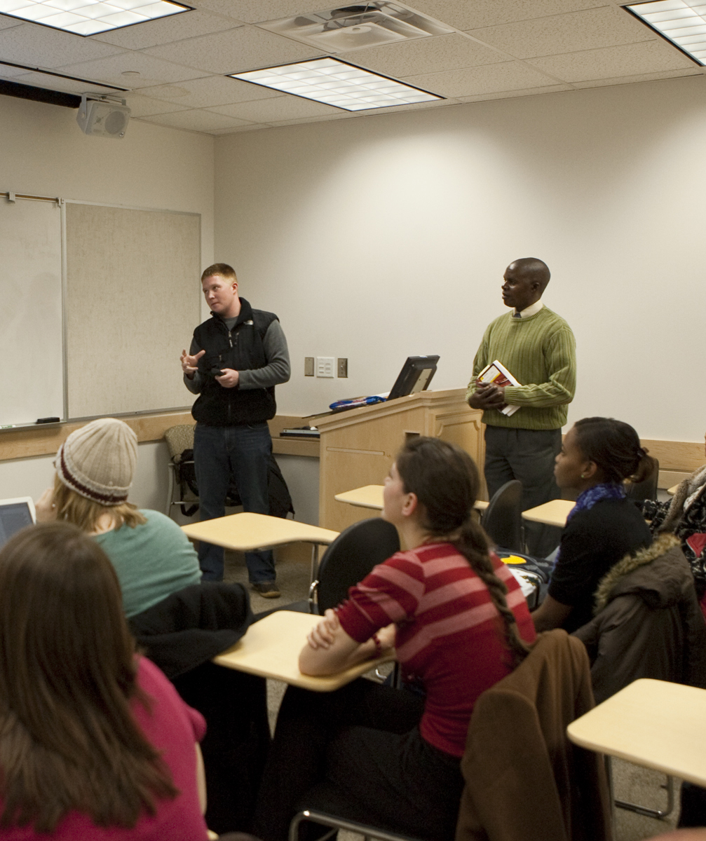 "Teachers and students in BYU Classroom"