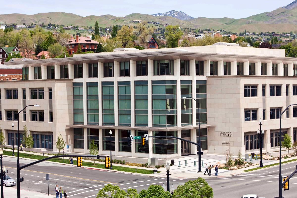 Church History Library in downtown Salt Lake City
