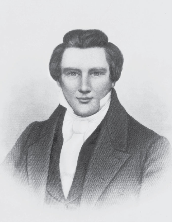 Portrait engraving of Joseph Smith