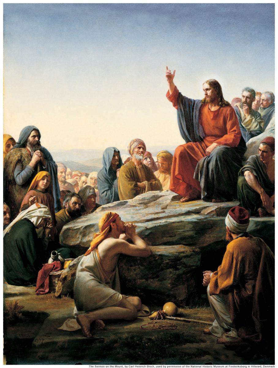 The Sermon on the Mount painting