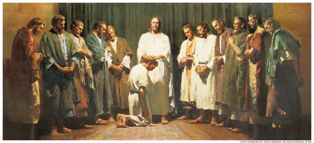 Jesus Ordaining the Apostles