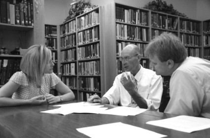 Rachel Cope, Andy Hedges, and Gerrit Dirkmaat.