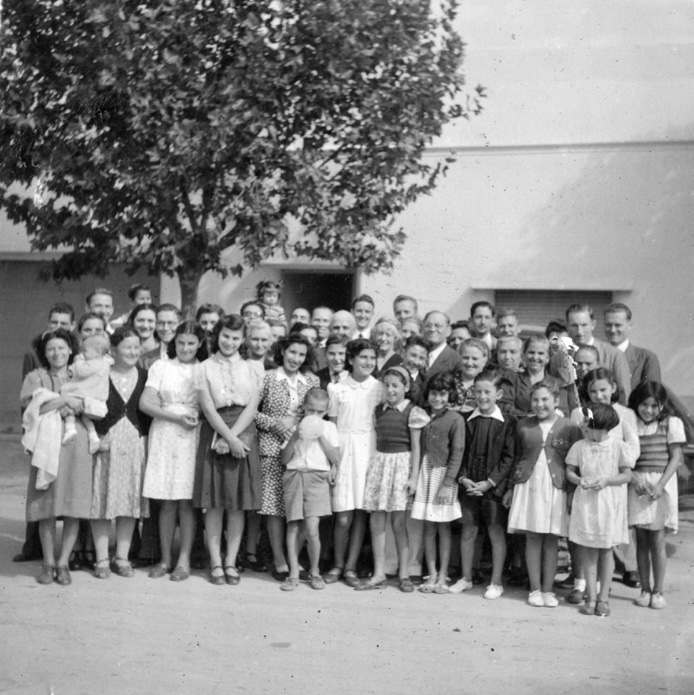 The Richardses visit the Ramos Mejía (left) and Haedo (right) Branches in Buenos Aires. Courtesy of CHL.